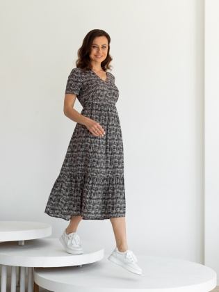 Женская одежда, платье, артикул: 418-0784, Цвет: ,  Фабрика Трика, фото №1.