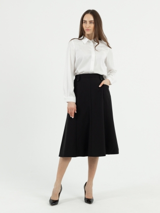 Женская одежда, юбка, артикул: 1046-0790, Цвет: черный,  Фабрика Трика, фото №1.