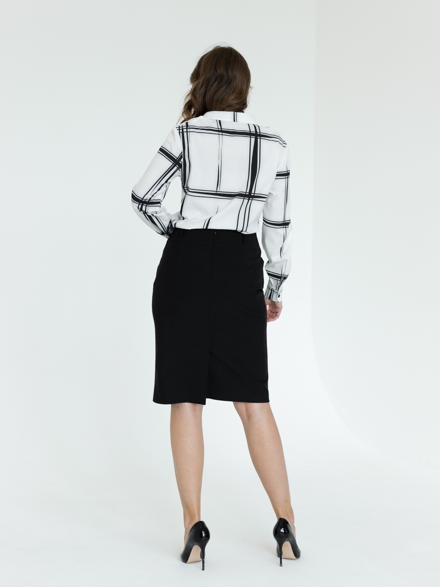 Женская одежда, юбка, артикул: 837-793, Цвет: черный,  Фабрика Трика, фото №1