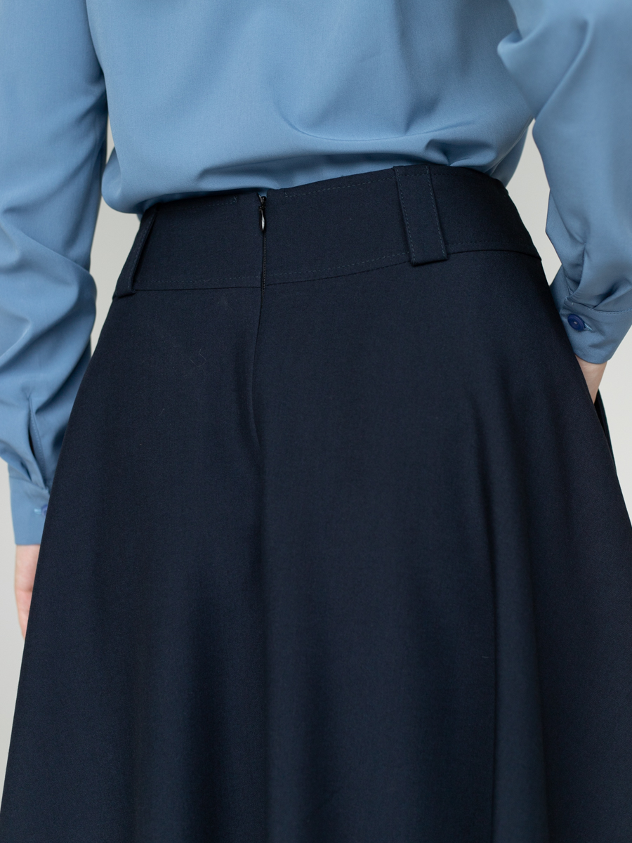 Женская одежда, юбка, артикул: 1049-0187, Цвет: синий,  Фабрика Трика, фото №1