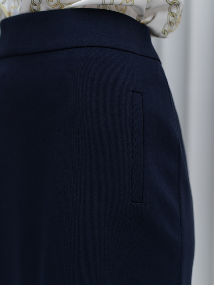 Женская одежда, юбка, артикул: 1023-0422, Цвет: синий,  Фабрика Трика, фото №1