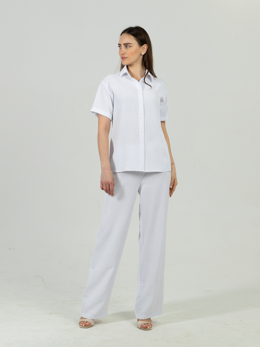 Женская одежда, костюм, артикул: 039-0916, Цвет: белый,  Фабрика Трика, фото №1