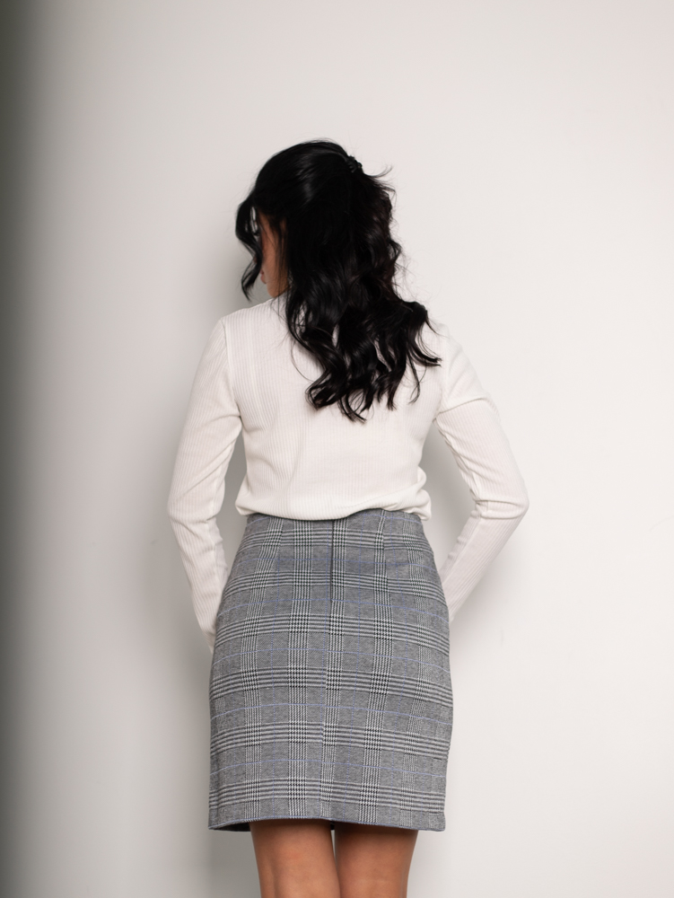 Женская одежда, юбка, артикул: 848-0271, Цвет: серый,  Фабрика Трика, фото №1