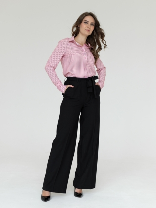 Женская одежда, брюки, артикул: 4477-793, Цвет: черный,  Фабрика Трика, фото №1.