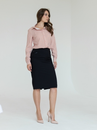 Женская одежда, юбка, артикул: 1020-793, Цвет: черный,  Фабрика Трика, фото №1.
