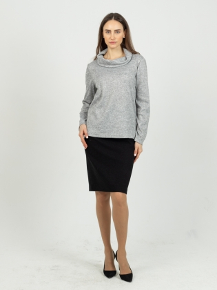 Женская одежда, юбка, артикул: 389-0859, Цвет: черный,  Фабрика Трика, фото №1.