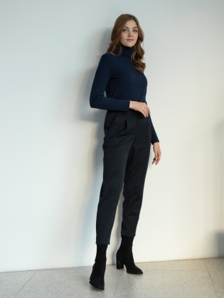 Женская одежда, брюки, артикул: 4468-0227, Цвет: синий,  Фабрика Трика, фото №1.