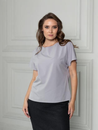 Женская одежда, блуза, артикул: 999-0812, Цвет: серый,  Фабрика Трика, фото №1.