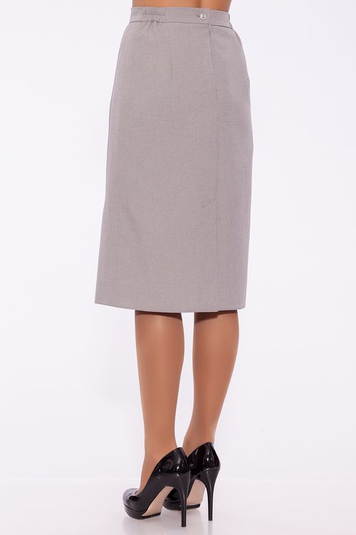 Женская одежда, юбка, артикул: 554-0541, Цвет: серый,  Фабрика Трика, фото №1