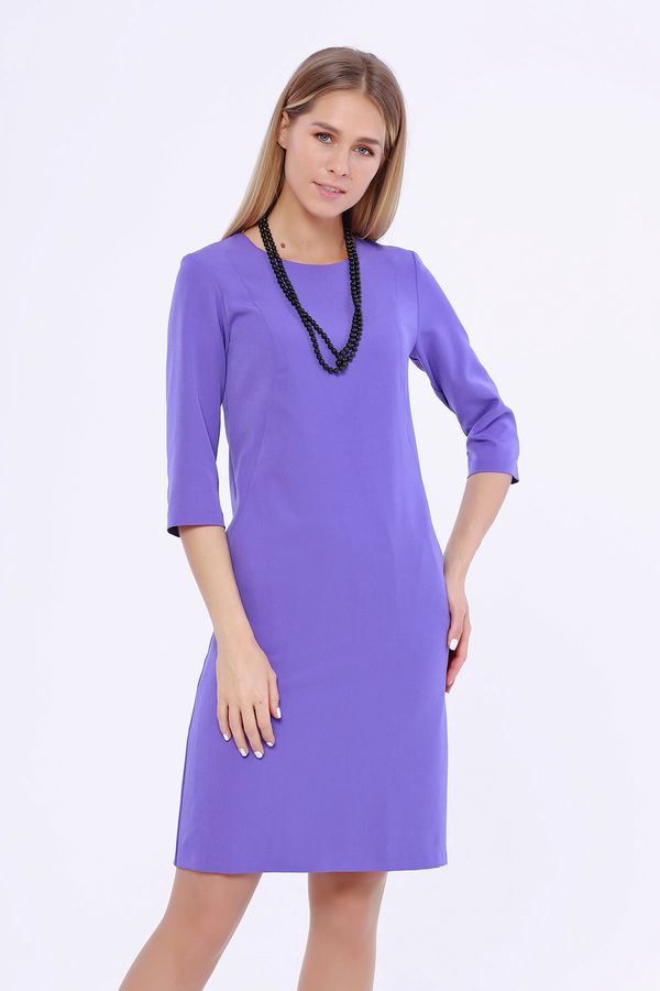 Женская одежда, платье, артикул: 943-0297, Цвет: сиреневый,  Фабрика Трика, фото №1