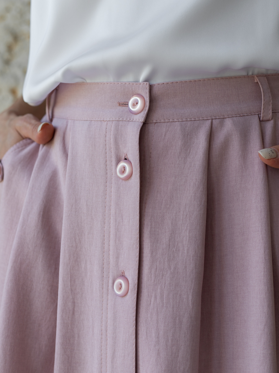 Женская одежда, юбка, артикул: 1029-0800, Цвет: розовый,  Фабрика Трика, фото №1