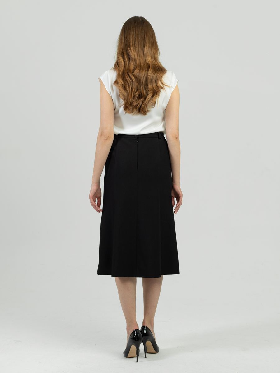 Женская одежда, юбка, артикул: 1075-0346, Цвет: черный,  Фабрика Трика, фото №1