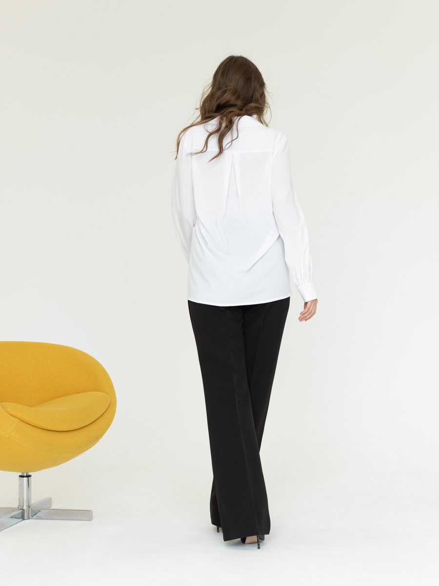 Женская одежда, рубашка, артикул: 427-0702, Цвет: белый,  Фабрика Трика, фото №1
