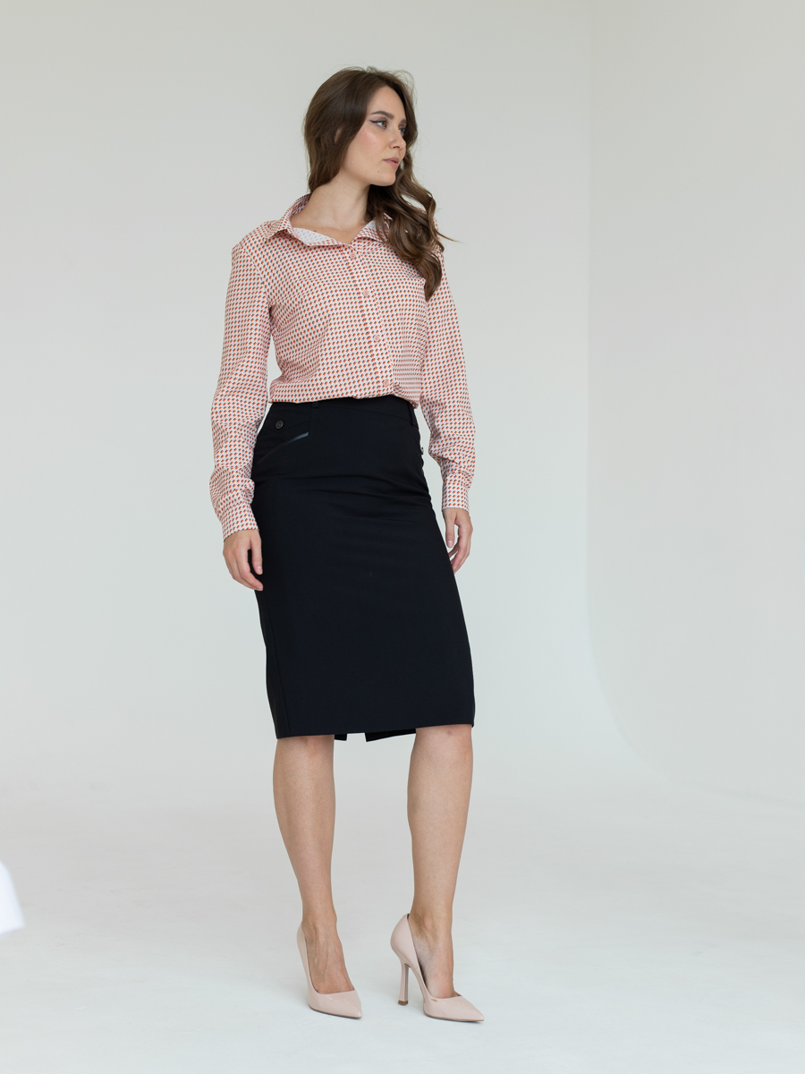 Женская одежда, юбка, артикул: 1020-793, Цвет: черный,  Фабрика Трика, фото №1