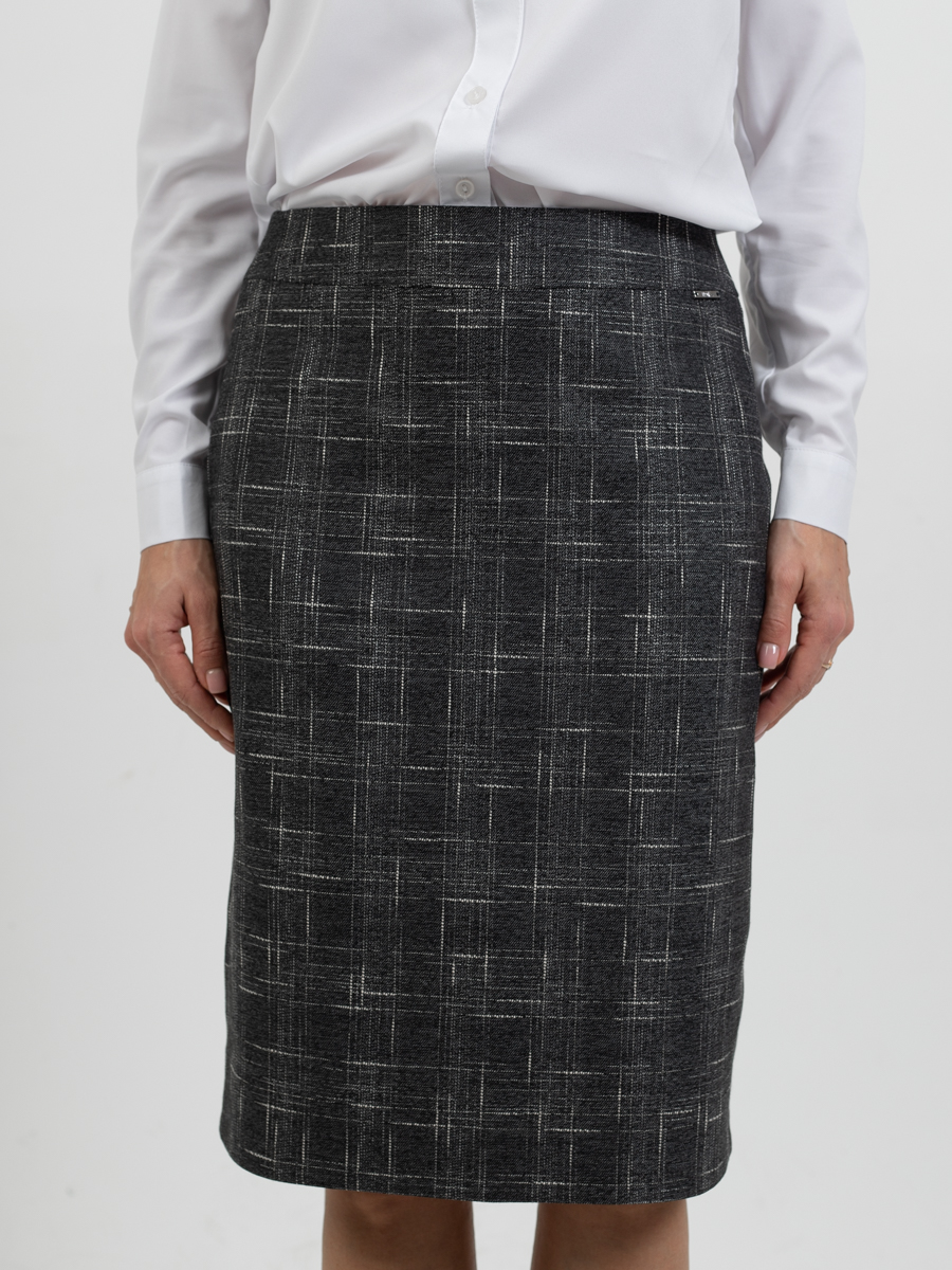 Женская одежда, юбка, артикул: 1063-0855, Цвет: серый,  Фабрика Трика, фото №1