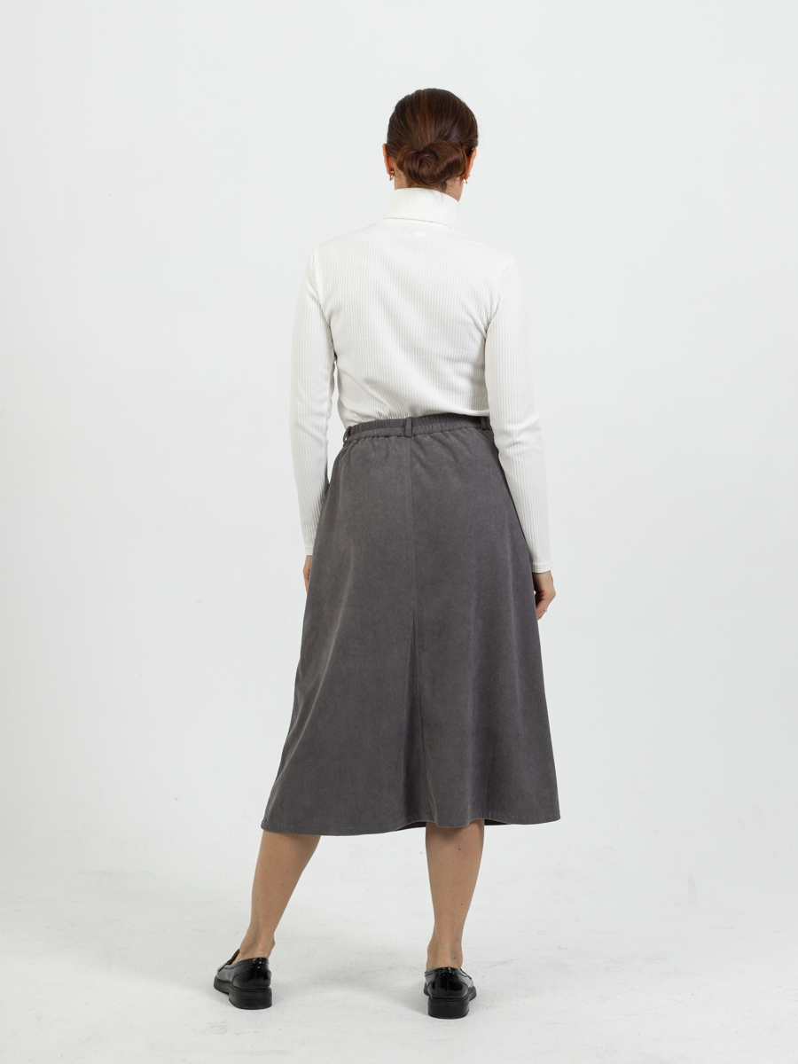 Женская одежда, вельветовая юбка, артикул: 1029-0847, Цвет: ,  Фабрика Трика, фото №1