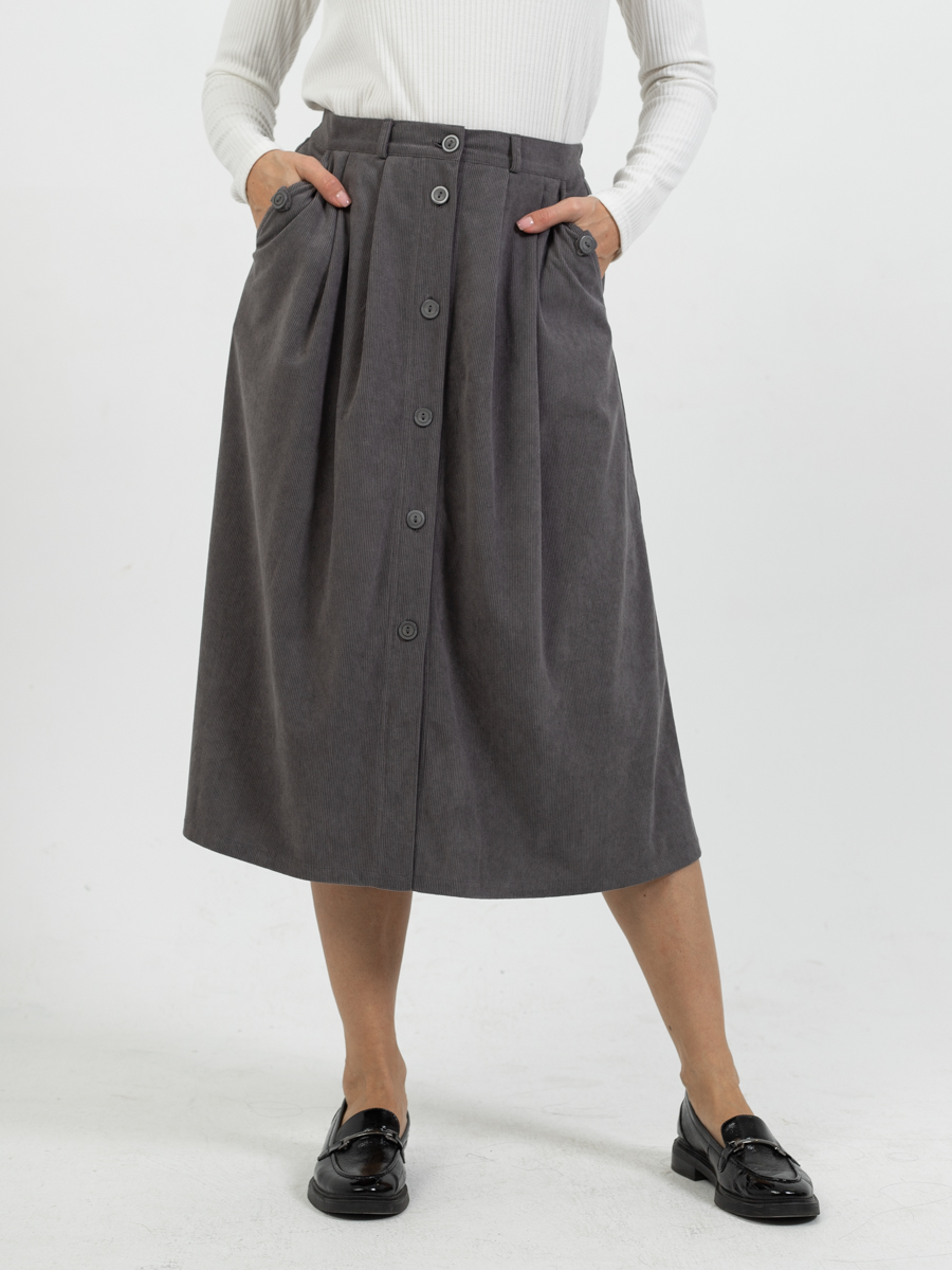 Женская одежда, вельветовая юбка, артикул: 1029-0847, Цвет: ,  Фабрика Трика, фото №1