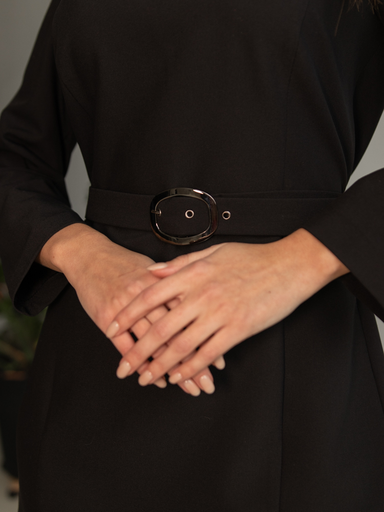 Женская одежда, платье, артикул: 404-0426, Цвет: черный,  Фабрика Трика, фото №1