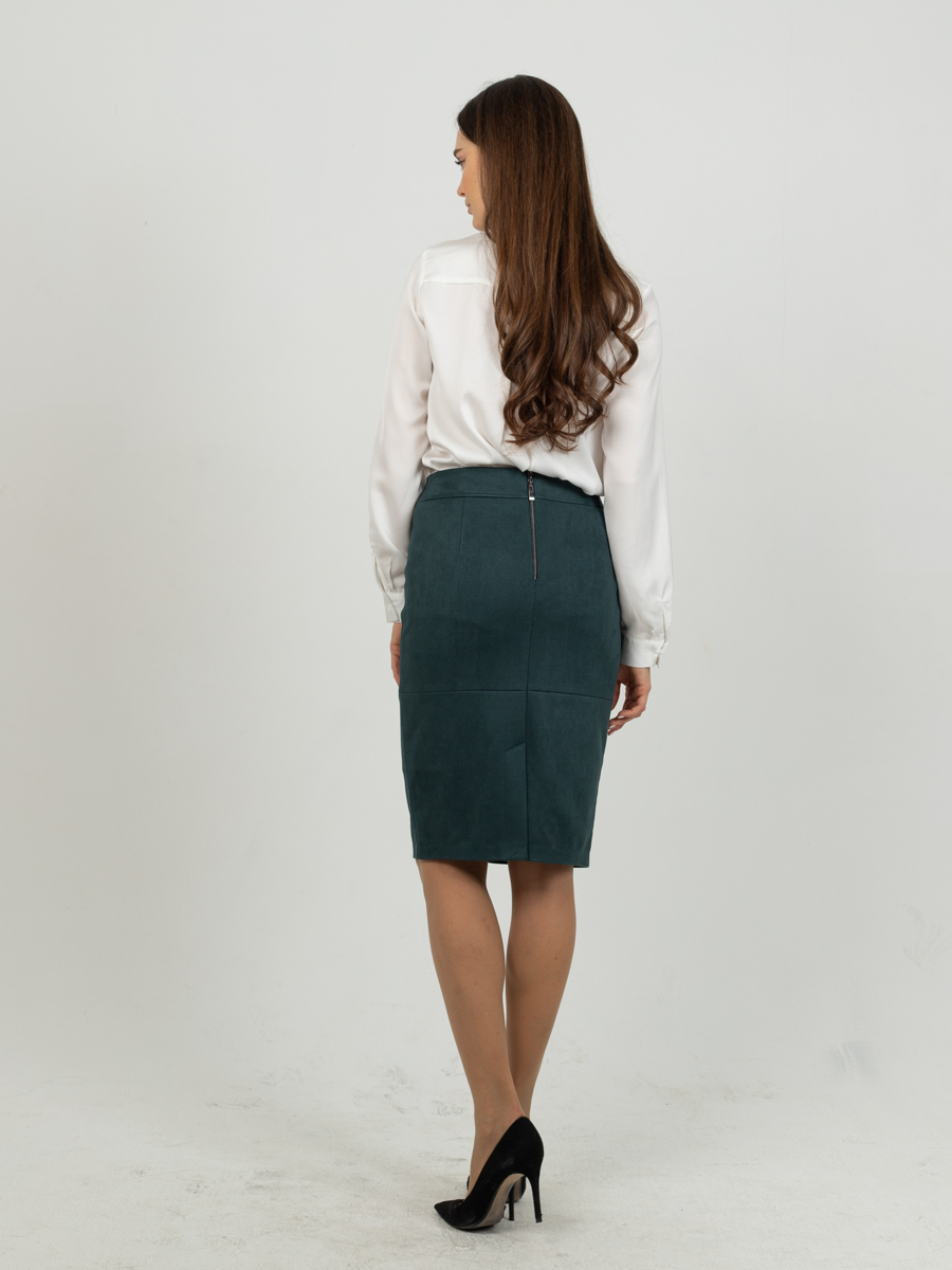 Женская одежда, замшевая юбка, артикул: 1069-0882, Цвет: ,  Фабрика Трика, фото №1