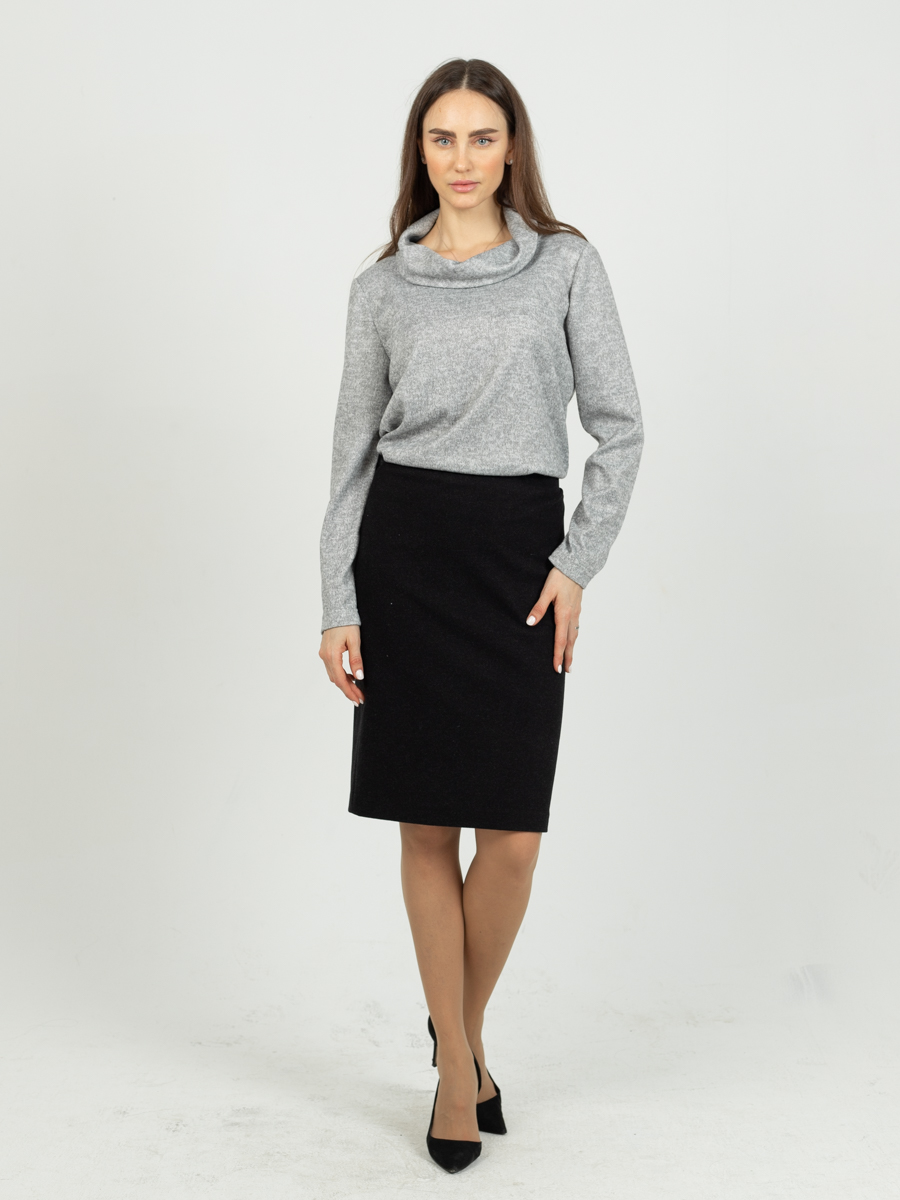 Женская одежда, юбка, артикул: 389-0859, Цвет: черный,  Фабрика Трика, фото №1