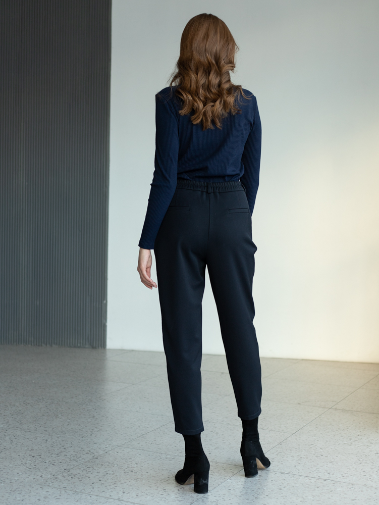 Женская одежда, брюки, артикул: 4468-0227, Цвет: синий,  Фабрика Трика, фото №1