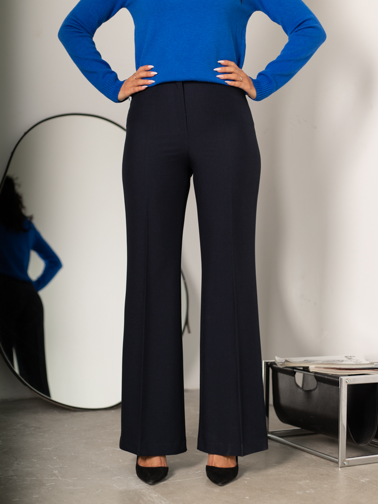 Женская одежда, брюки, артикул: 4470-0187, Цвет: синий,  Фабрика Трика, фото №1