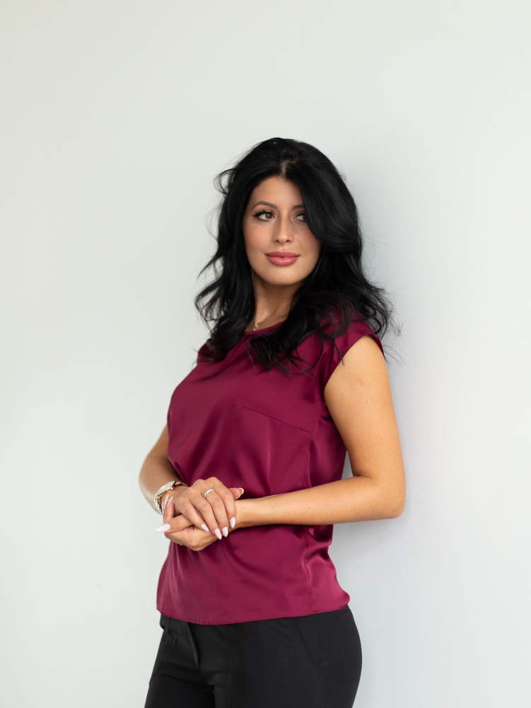 Женская одежда, блуза, артикул: 989-0715, Цвет: Бордовый,  Фабрика Трика, фото №1