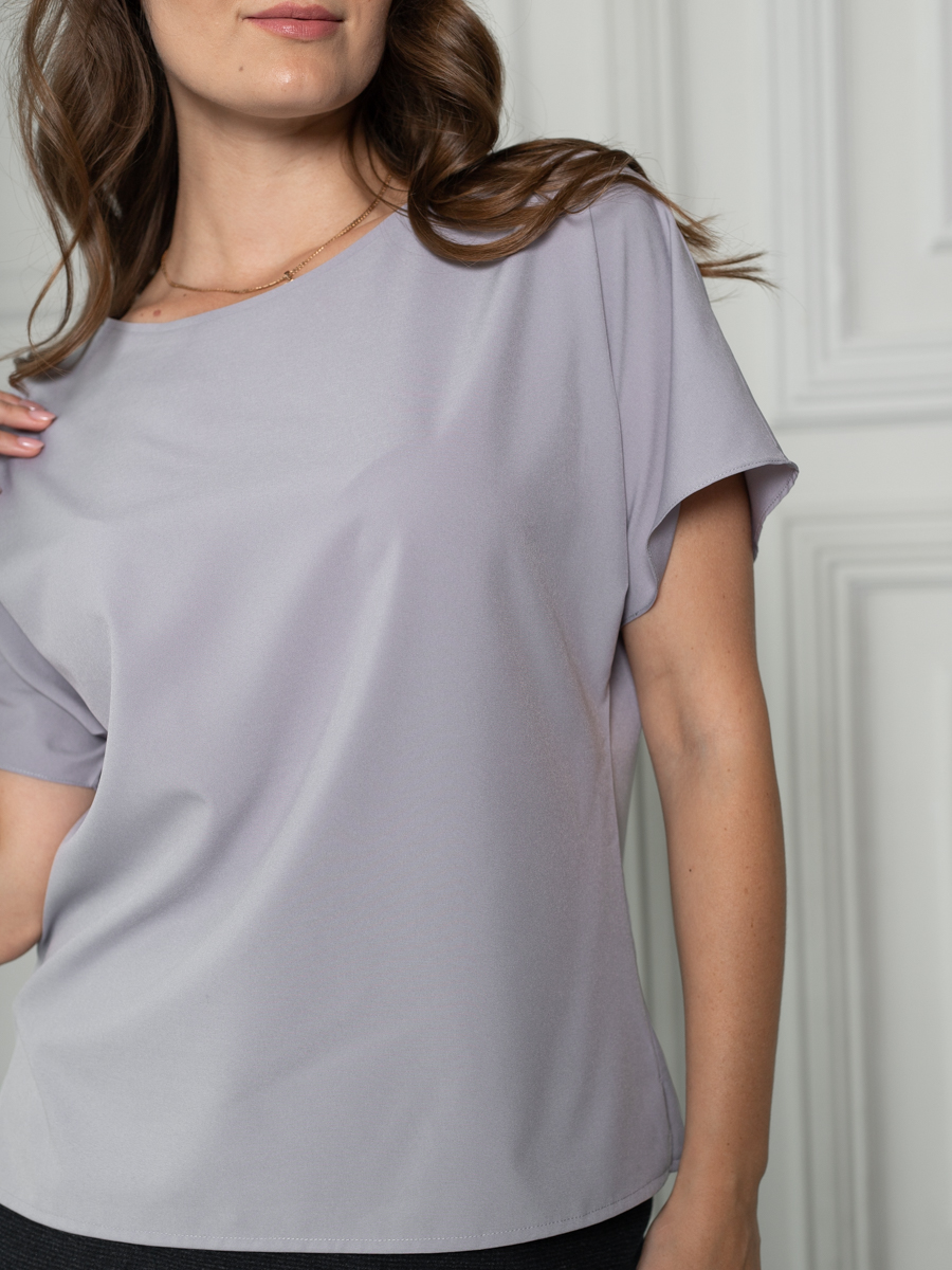 Женская одежда, блуза, артикул: 999-0812, Цвет: серый,  Фабрика Трика, фото №1