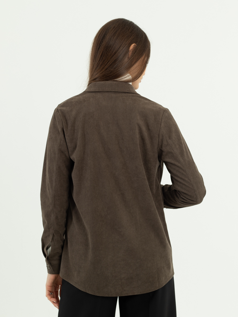 Женская одежда, вельветовая рубашка, артикул: 983-0848, Цвет: ,  Фабрика Трика, фото №1