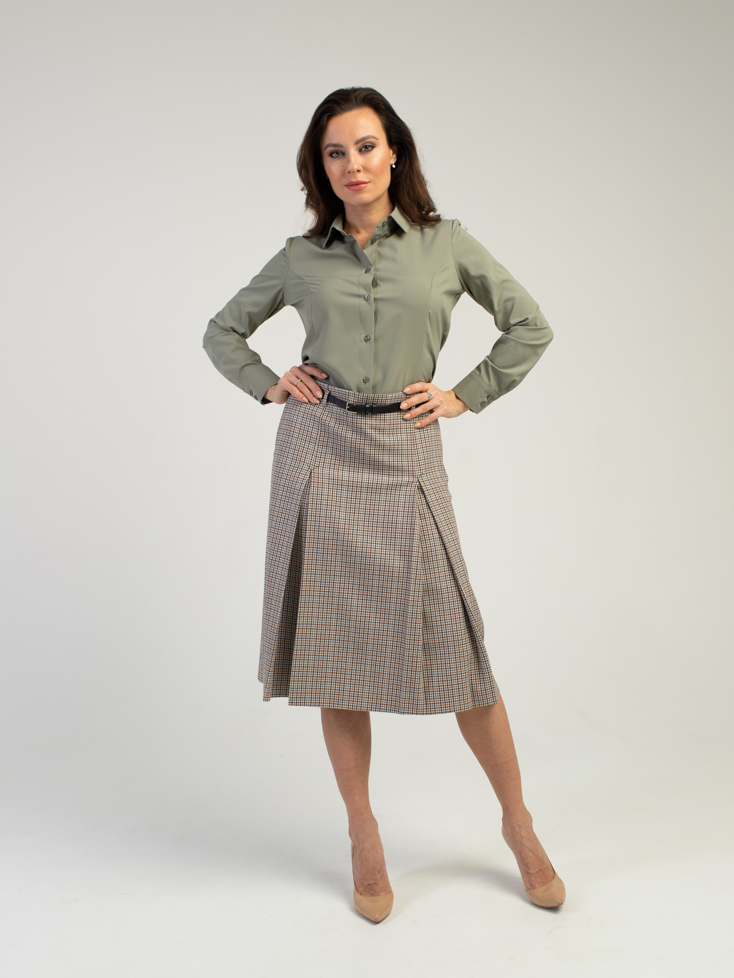 Женская одежда, рубашка, артикул: 972-0758, Цвет: ,  Фабрика Трика, фото №1