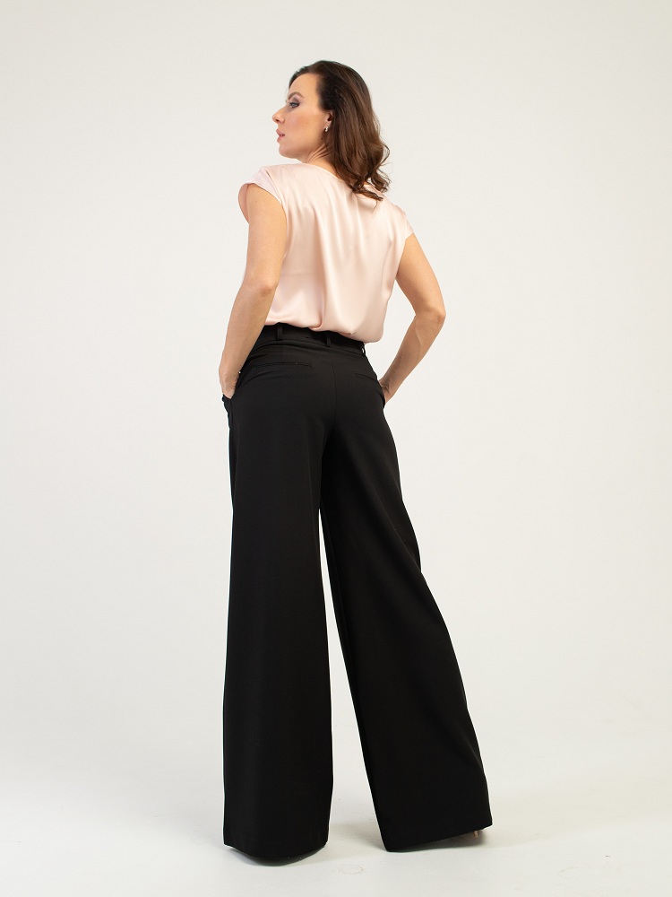 Женская одежда, брюки, артикул: 4472-793, Цвет: черный,  Фабрика Трика, фото №1