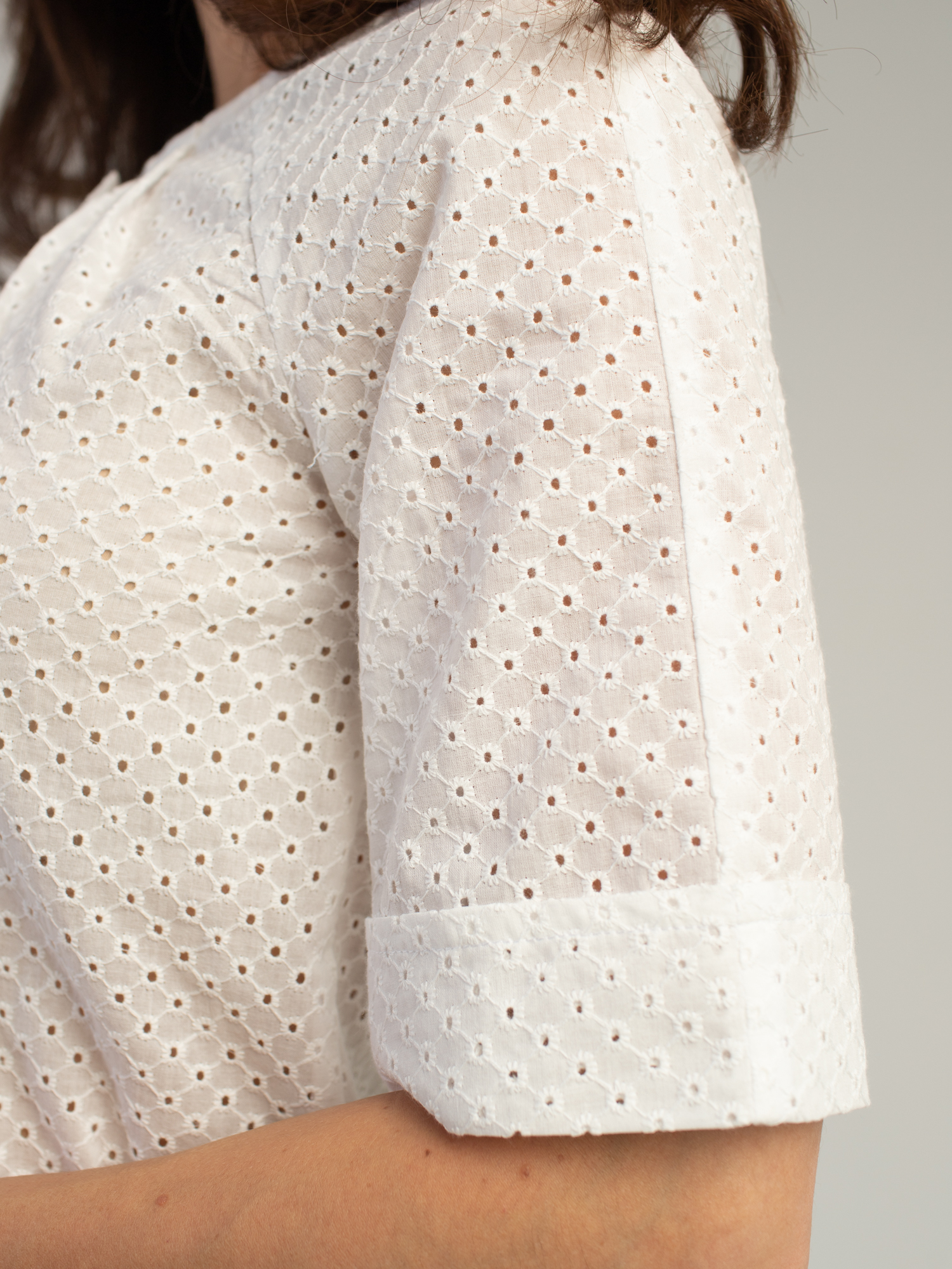 Женская одежда, блуза, артикул: 414-0763, Цвет: белый,  Фабрика Трика, фото №1