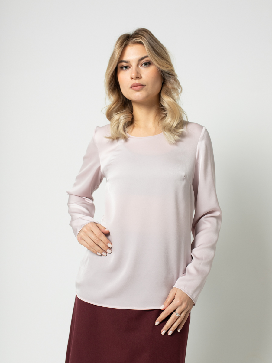 Женская одежда, блуза, артикул: 413-0756, Цвет: розовый,  Фабрика Трика, фото №1